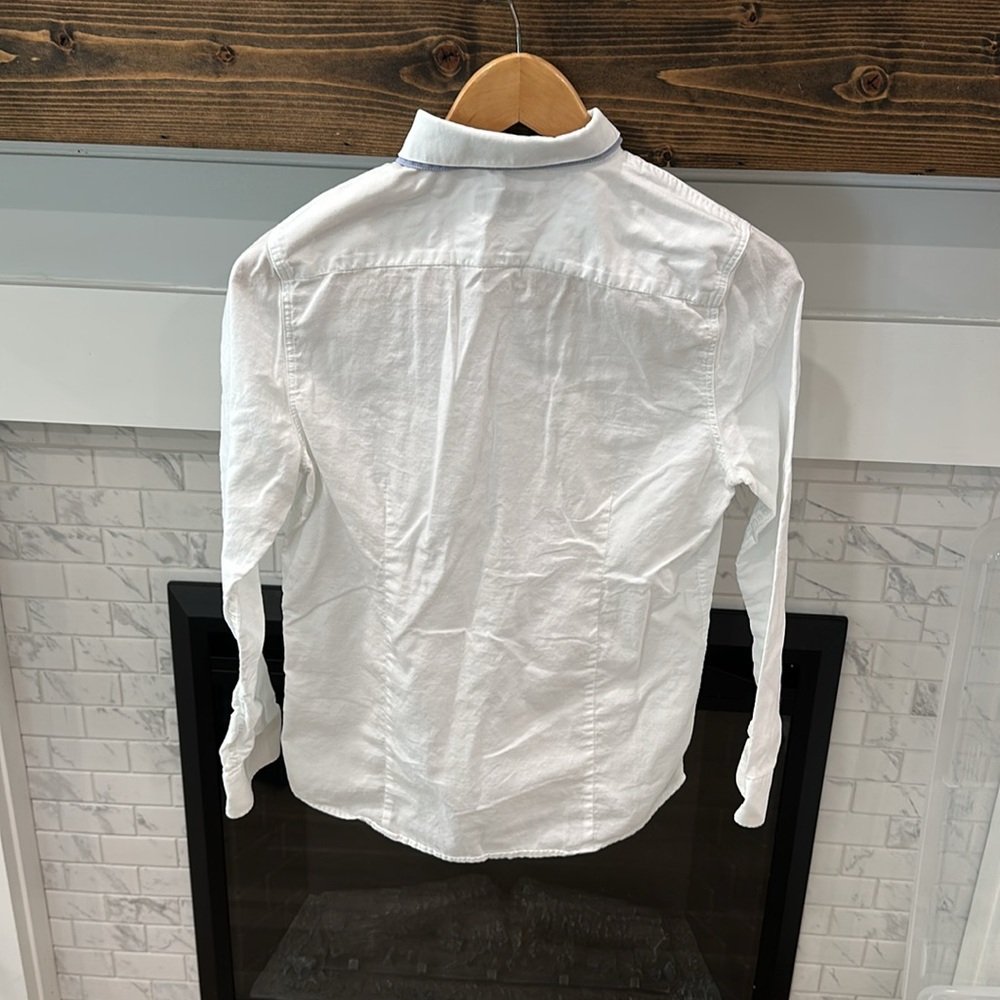 Zara boys White Button Down Shirt - Picture 4 of 4